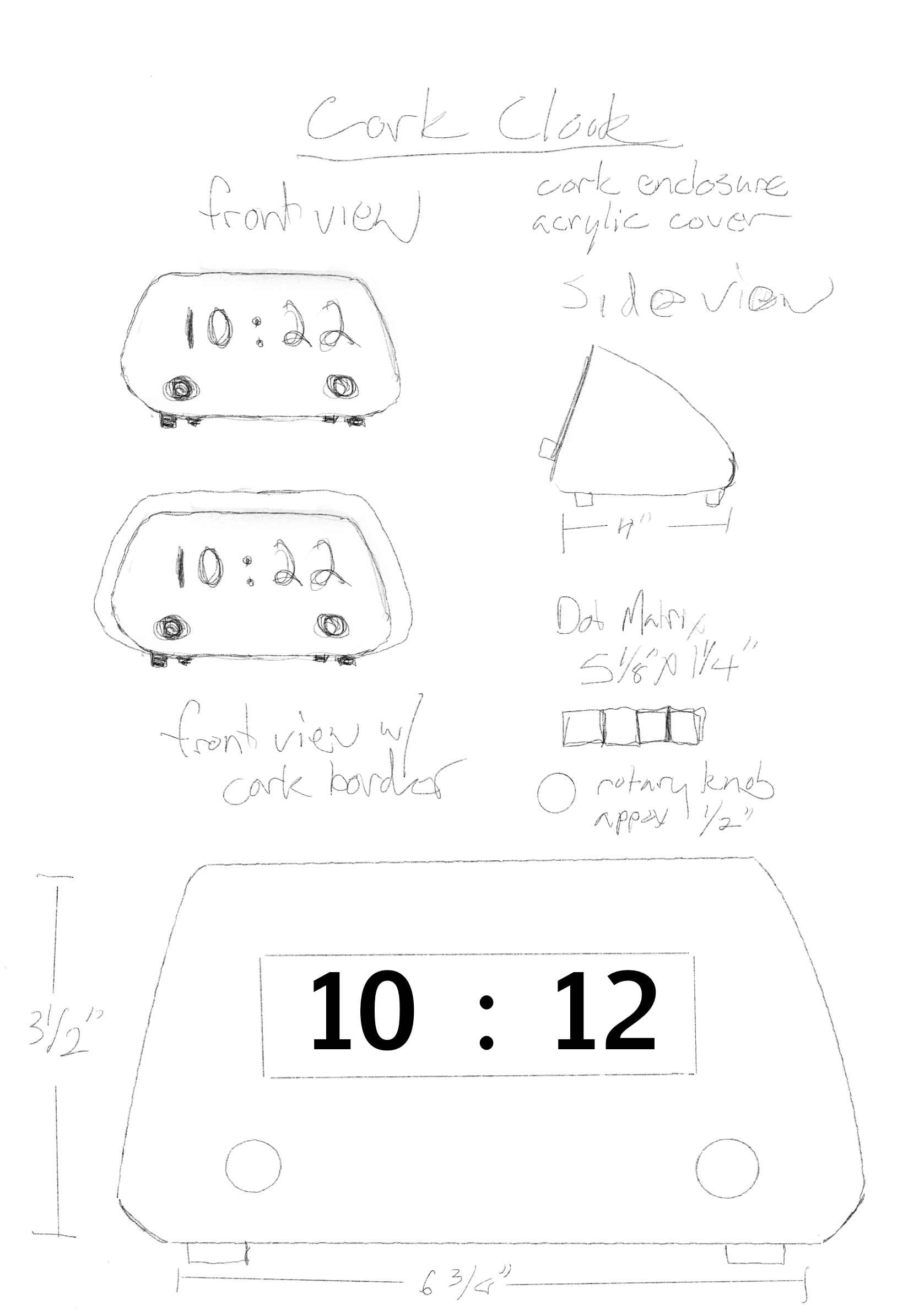 clock prep sketches