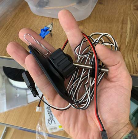 junk shelf finds - misc wires and potential switch pieces
