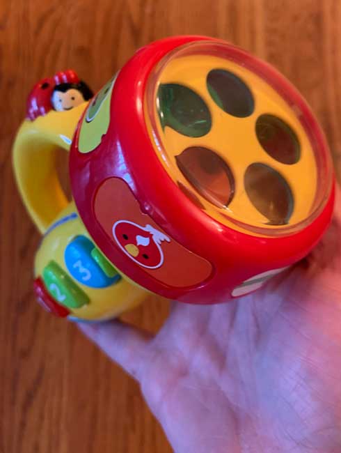 my son's toy flashlight