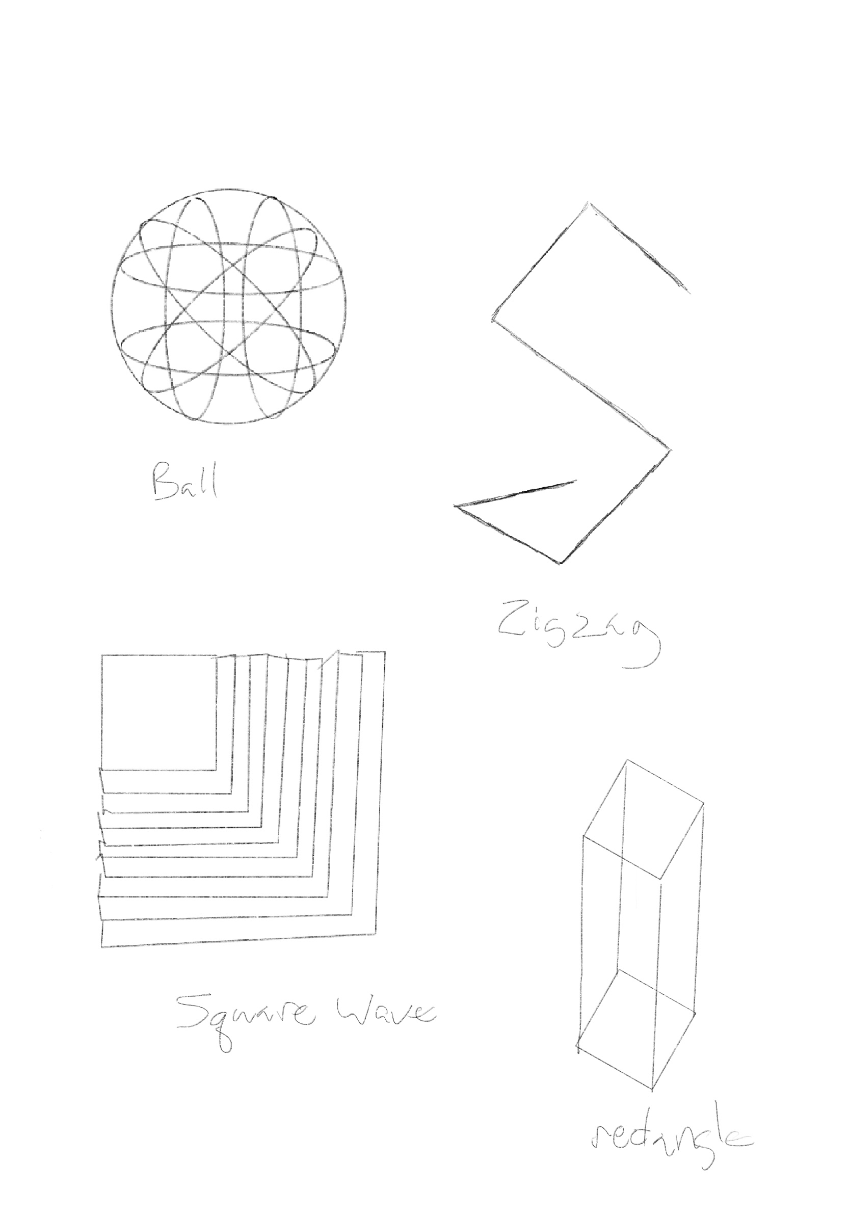 potential metal shapes / sculptures