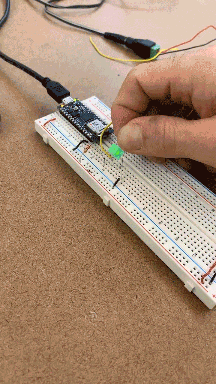 Arduino power with wire switch